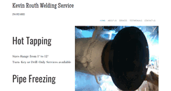 Desktop Screenshot of kevinrouthwelding.com